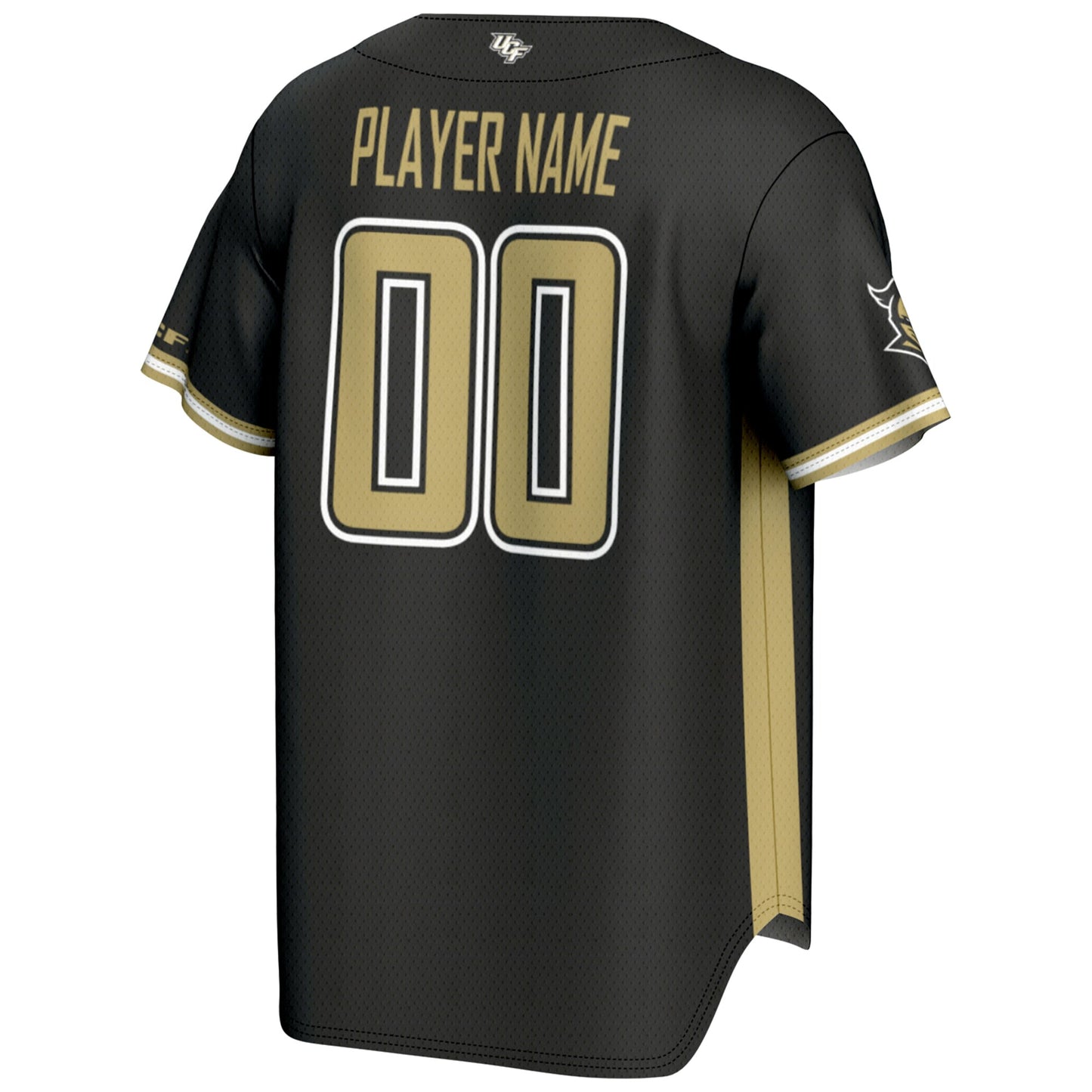 UCF Knights GameDay Greats Youth NIL Pick-A-Player Lightweight Baseball Jersey - Black