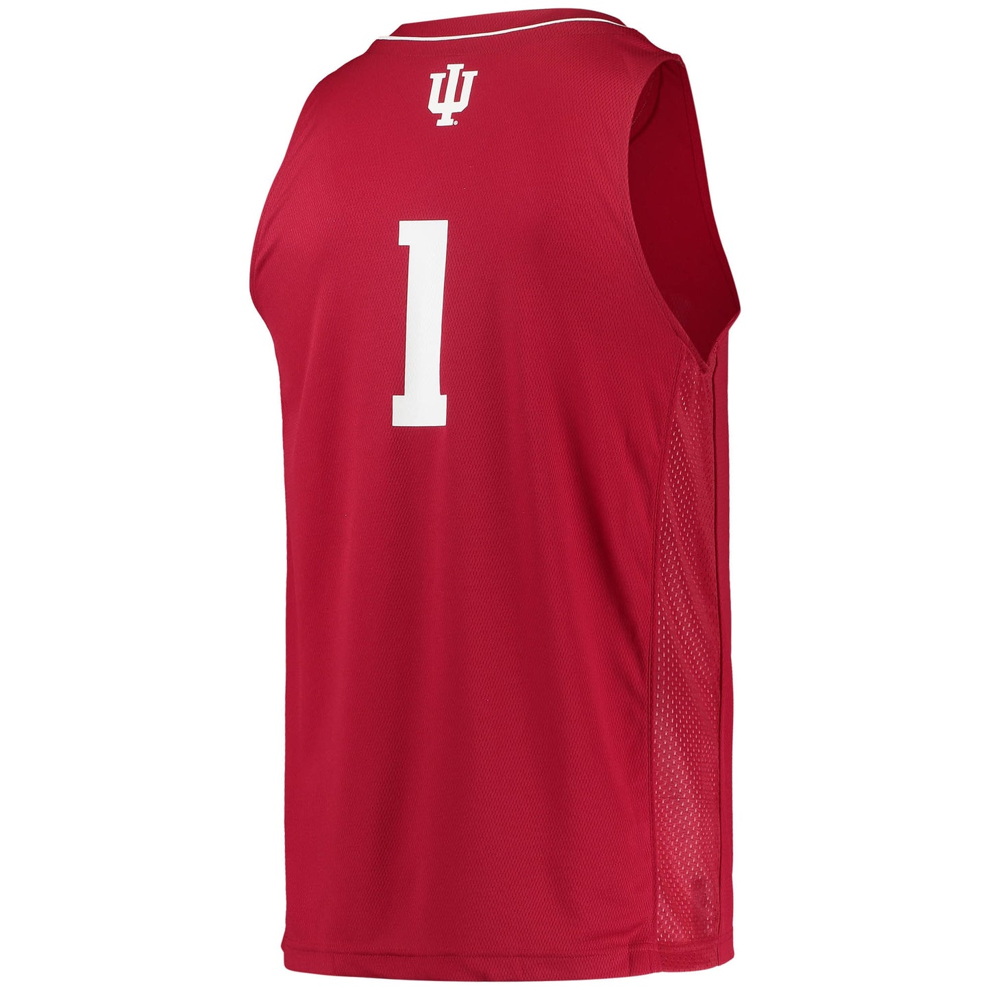 #1 Indiana Hoosiers adidas Swingman Team Basketball Jersey - White