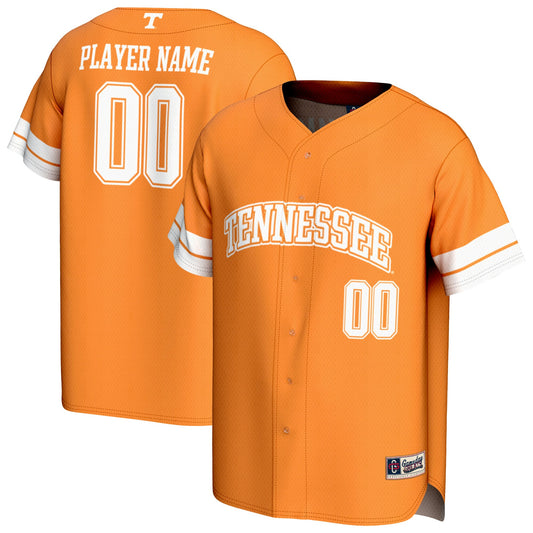 Tennessee Volunteers GameDay Greats Youth NIL Pick-A-Player Lightweight Collegiate Baseball Fashion Jersey - Tennessee Orange
