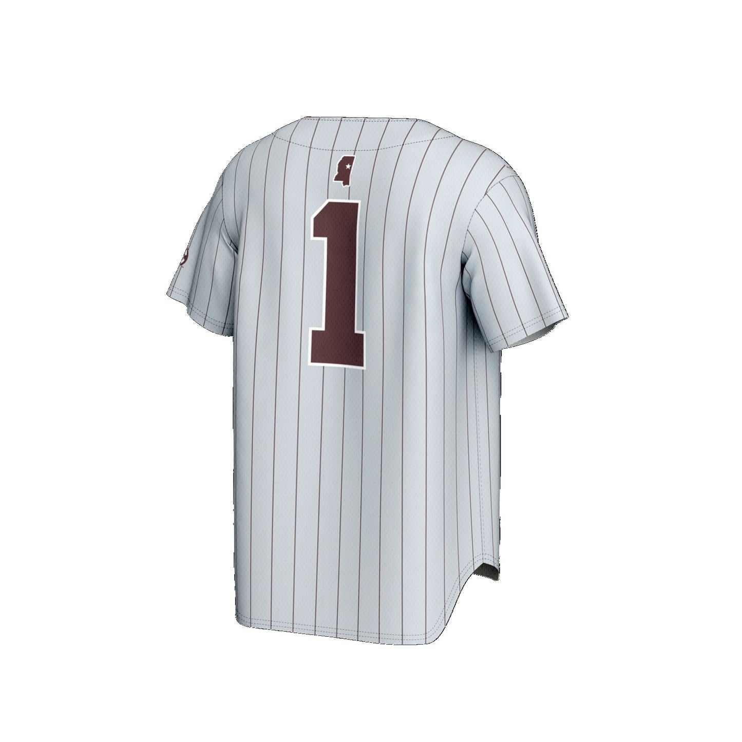 Mississippi State Bulldogs GameDay Greats Youth Lightweight Collegiate Baseball Fashion Jersey - White