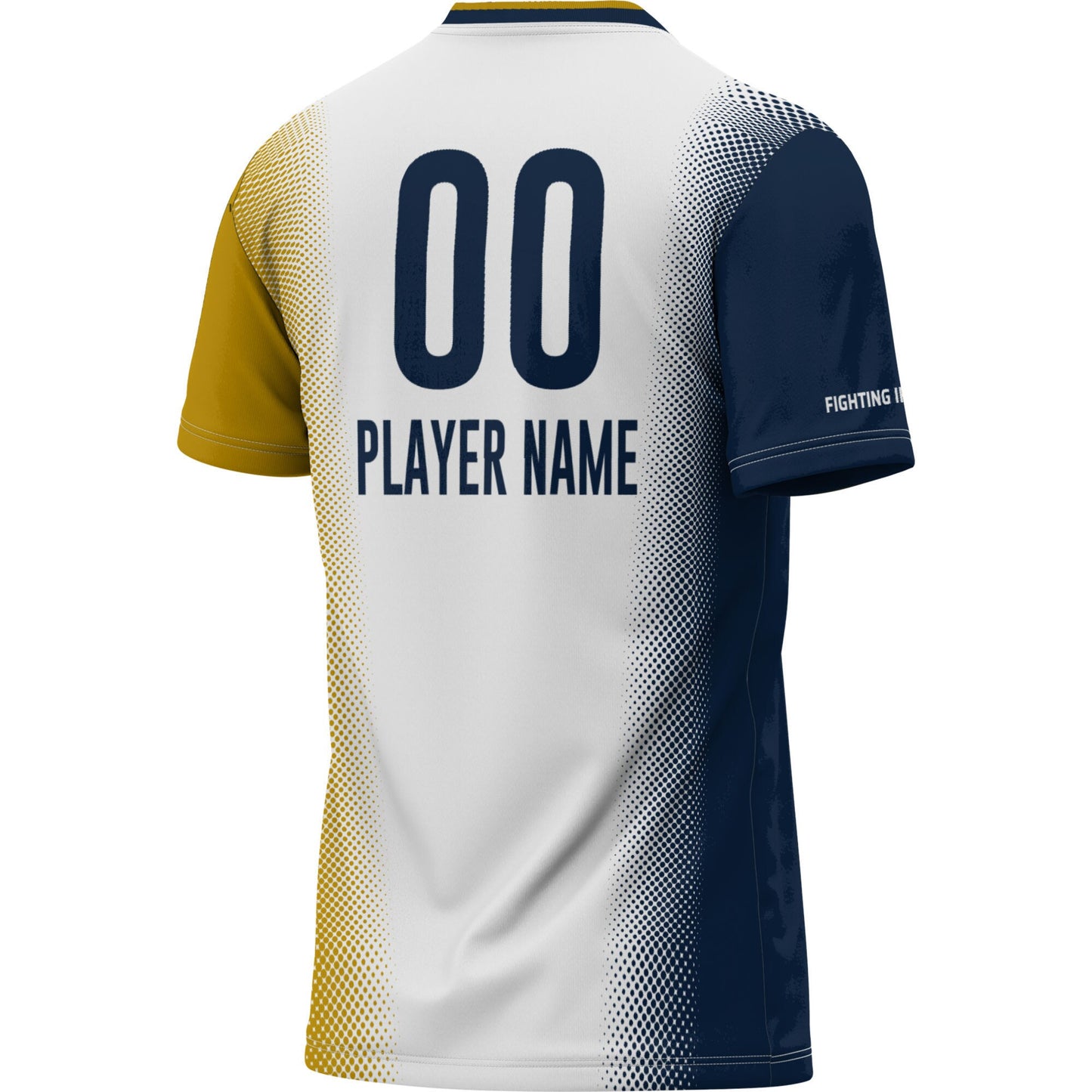 Notre Dame Fighting Irish GameDay Greats Unisex NIL Pick-A-Player Lightweight Women's Soccer Jersey - White