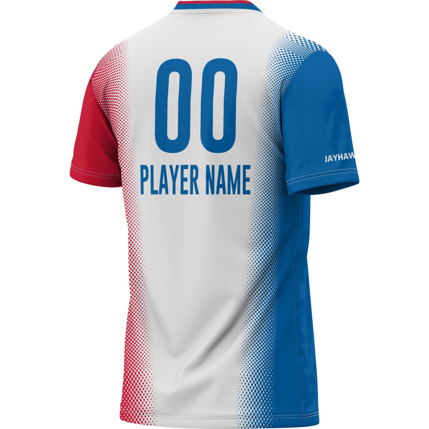 Kansas Jayhawks GameDay Greats Youth NIL Pick-A-Player Lightweight Women's Soccer Jersey - White