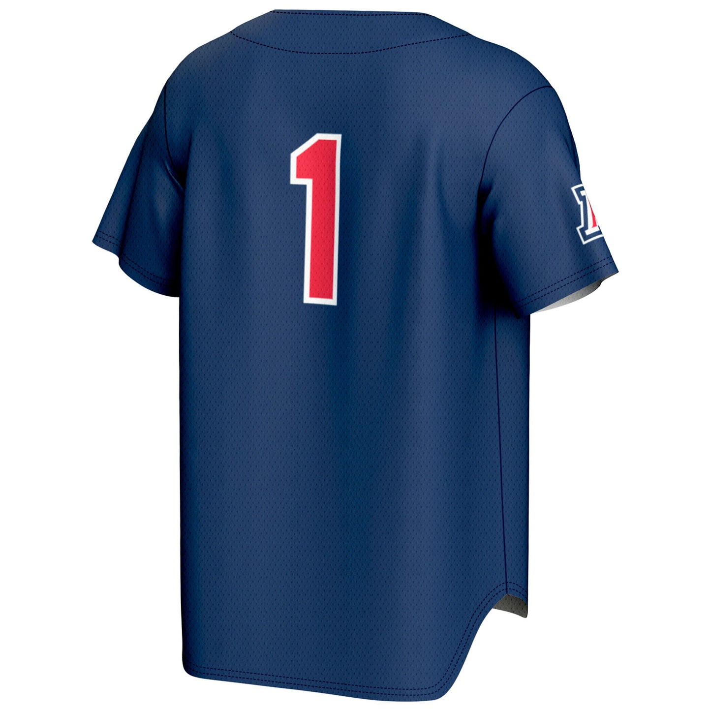 #1 Arizona Wildcats GameDay Greats Youth Lightweight Baseball Fashion Jersey - Navy