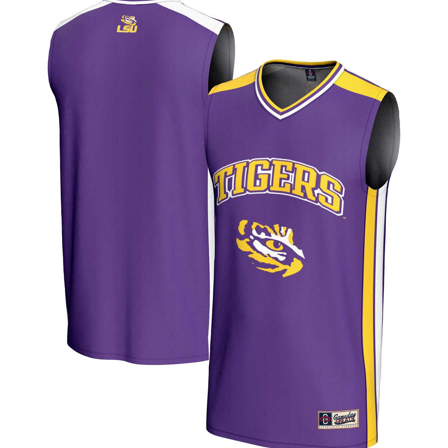 LSU Tigers GameDay Greats  Spirit Basketball Jersey - Purple