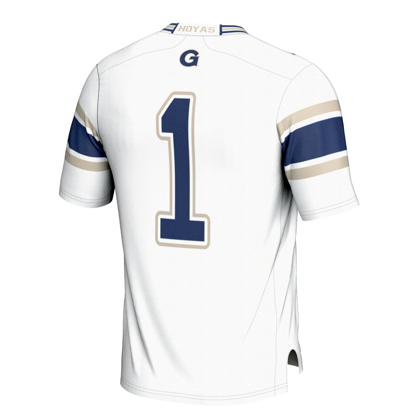 #1 Georgetown Hoyas GameDay Greats Football Jersey - White