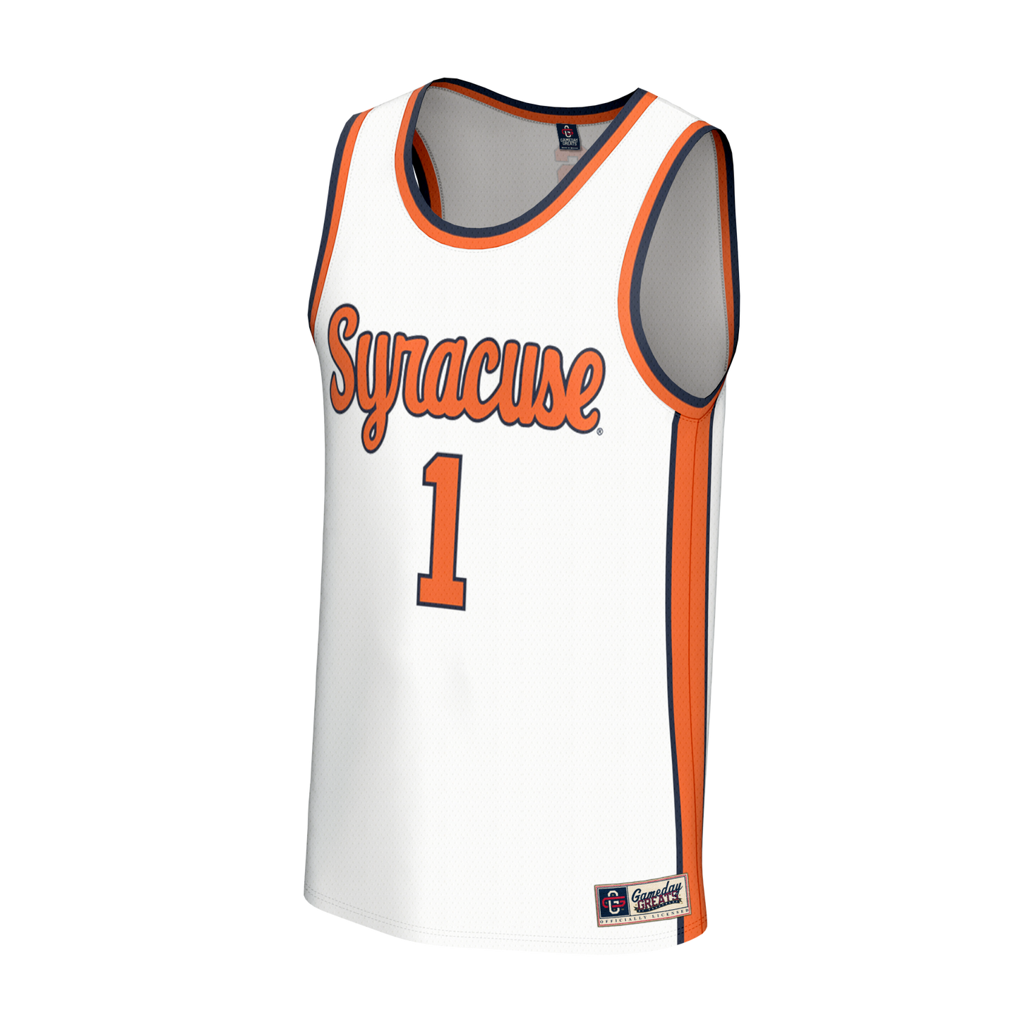 Syracuse Orange GameDay Greats Youth Lightweight Collegiate Basketball Fashion Jersey - White