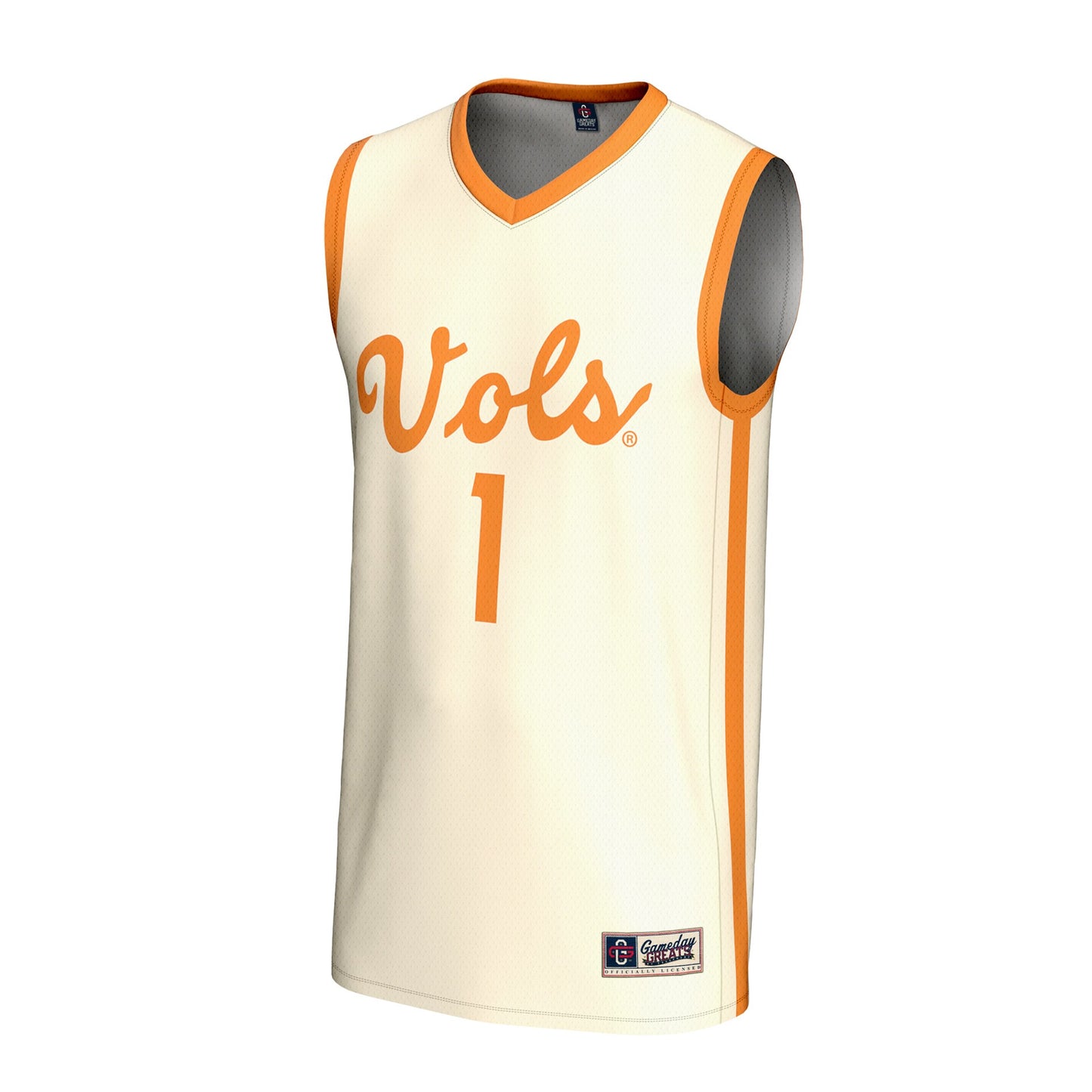 #1 Tennessee Volunteers GameDay Greats Unisex Lightweight Men's Basketball Fashion Jersey - Tennessee Orange