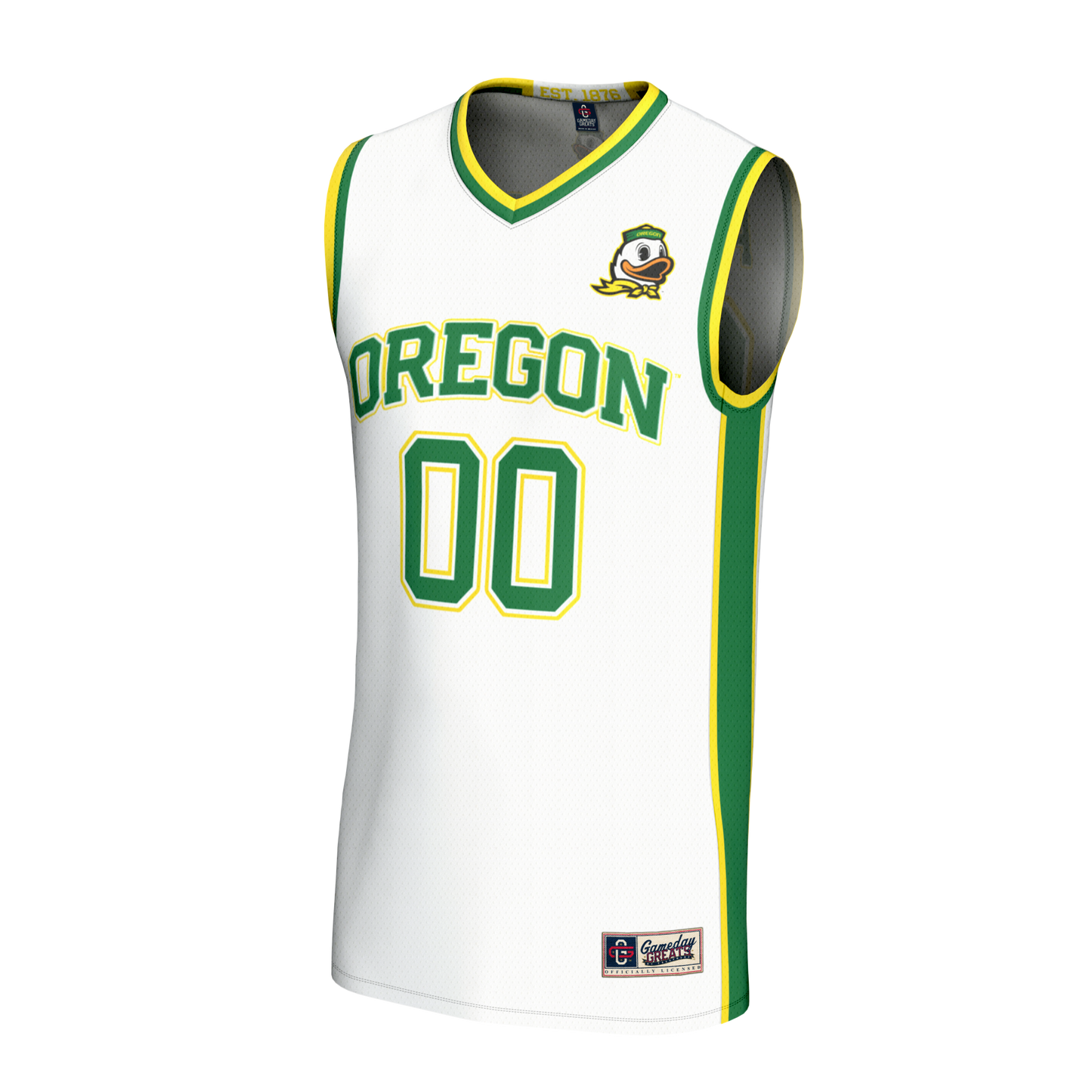 Oregon Ducks GameDay Greats Unisex Lightweight Collegiate Men's Basketball NIL Pick-A-Player Fashion Jersey - Black