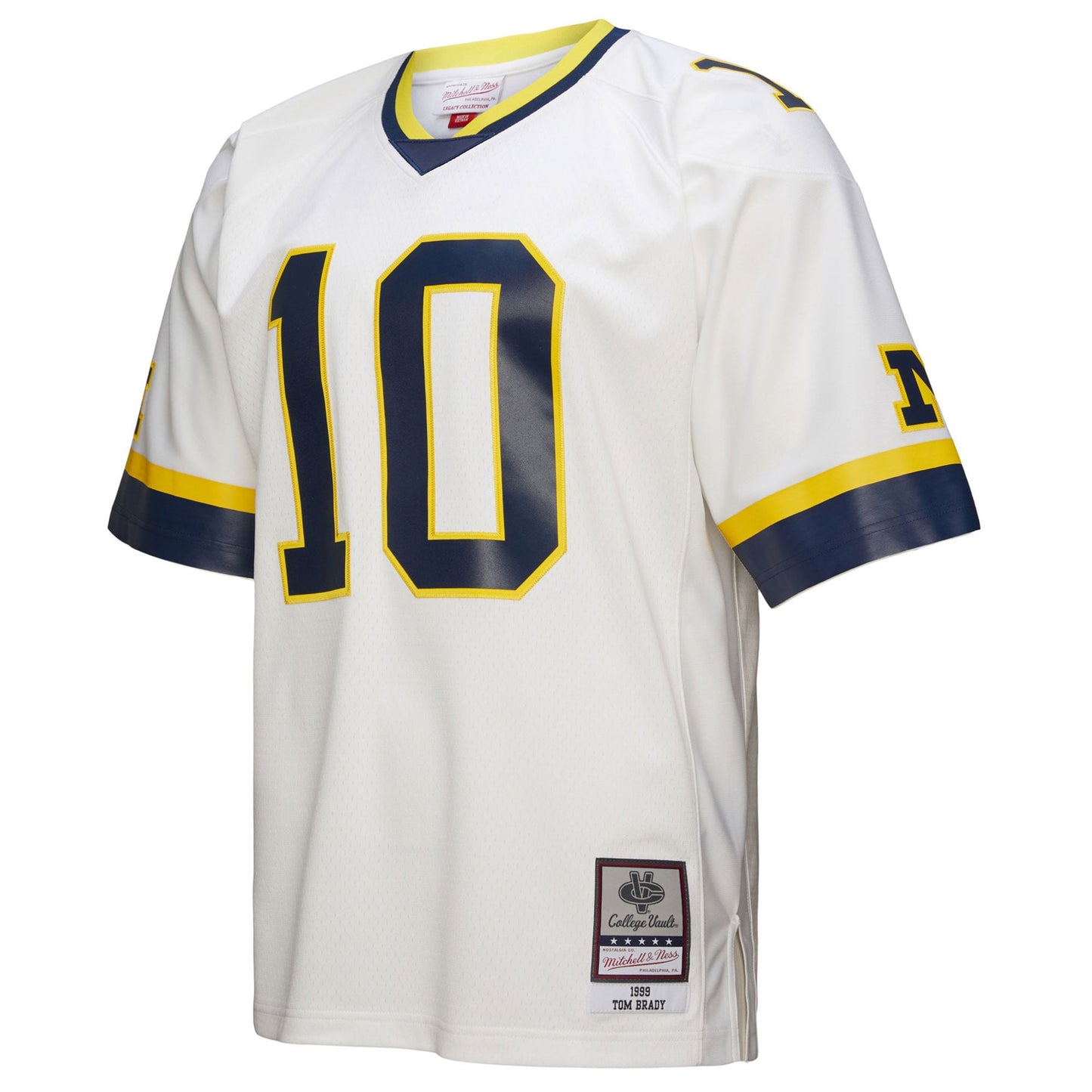Tom Brady Michigan Wolverines Mitchell & Ness 1999 Legacy Jersey - White