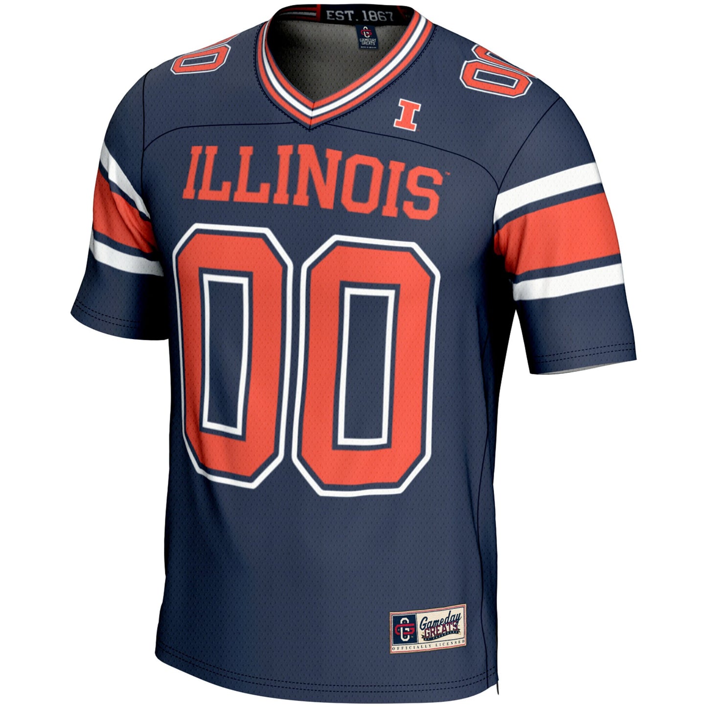 Illinois Fighting Illini GameDay Greats Youth NIL Pick-A-Player Football Jersey - Orange