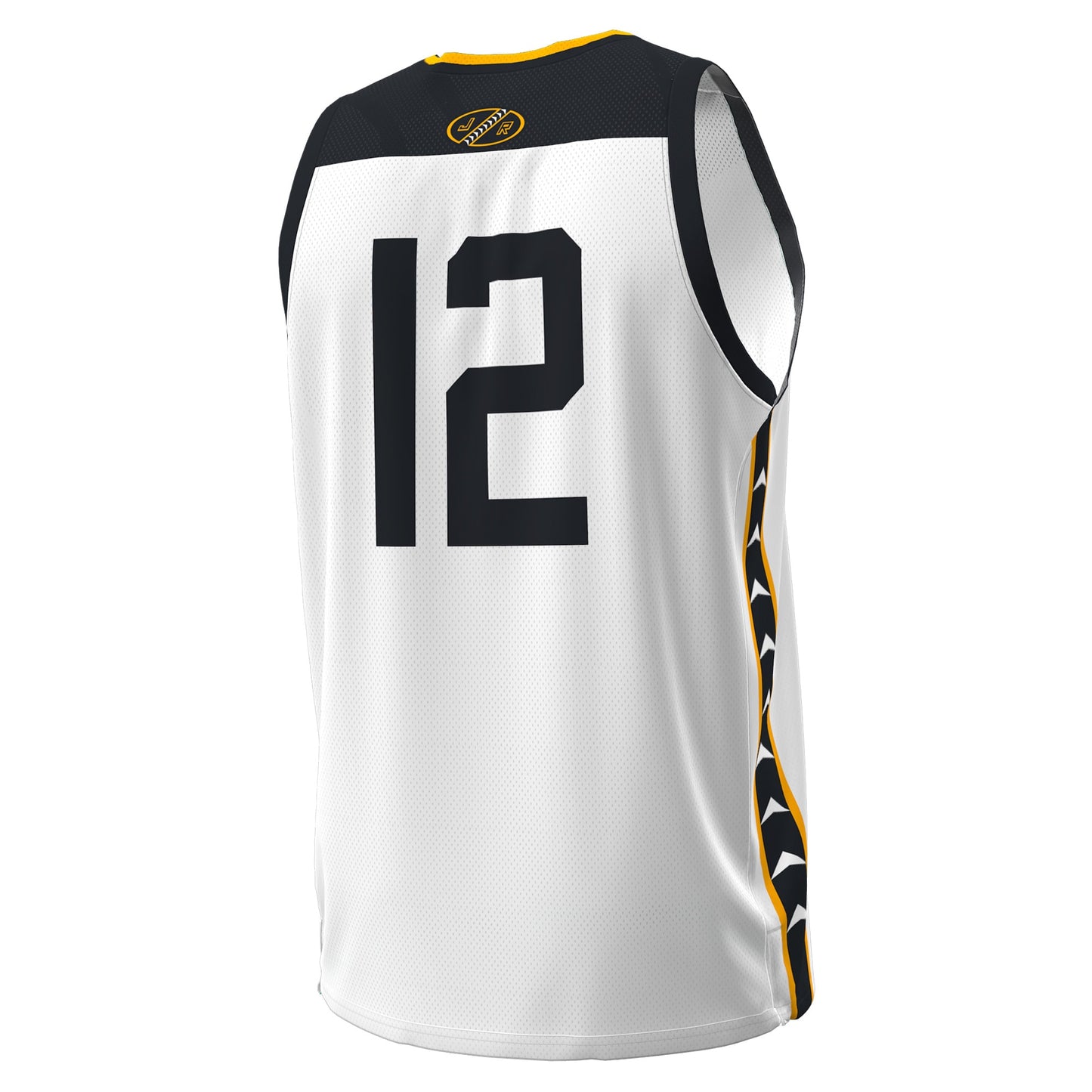 #12 Navy Midshipmen Under Armour Jolly Rogers Alternate Replica Basketball Jersey - White