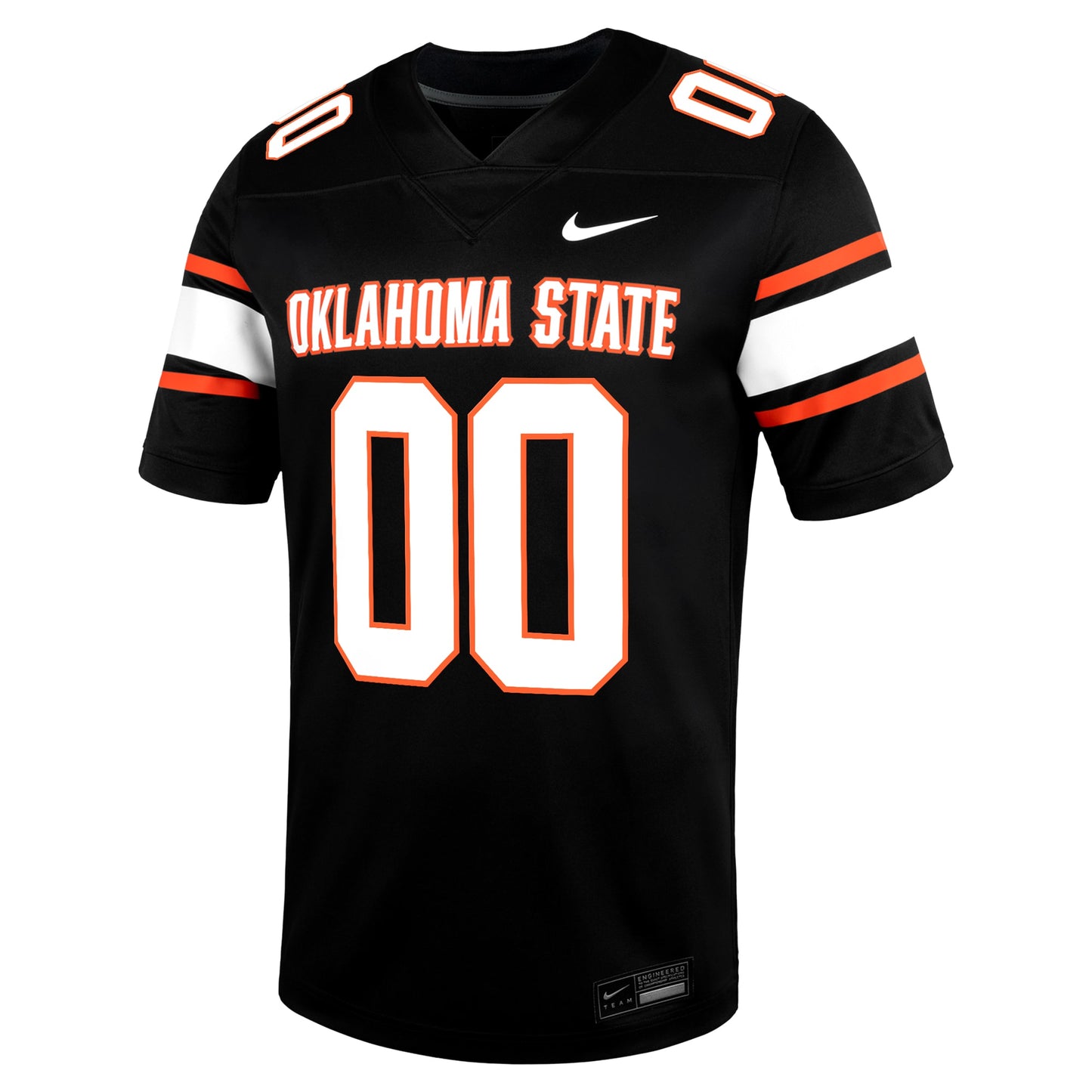 Oklahoma State Cowboys Nike Custom Football Game Jersey - Black
