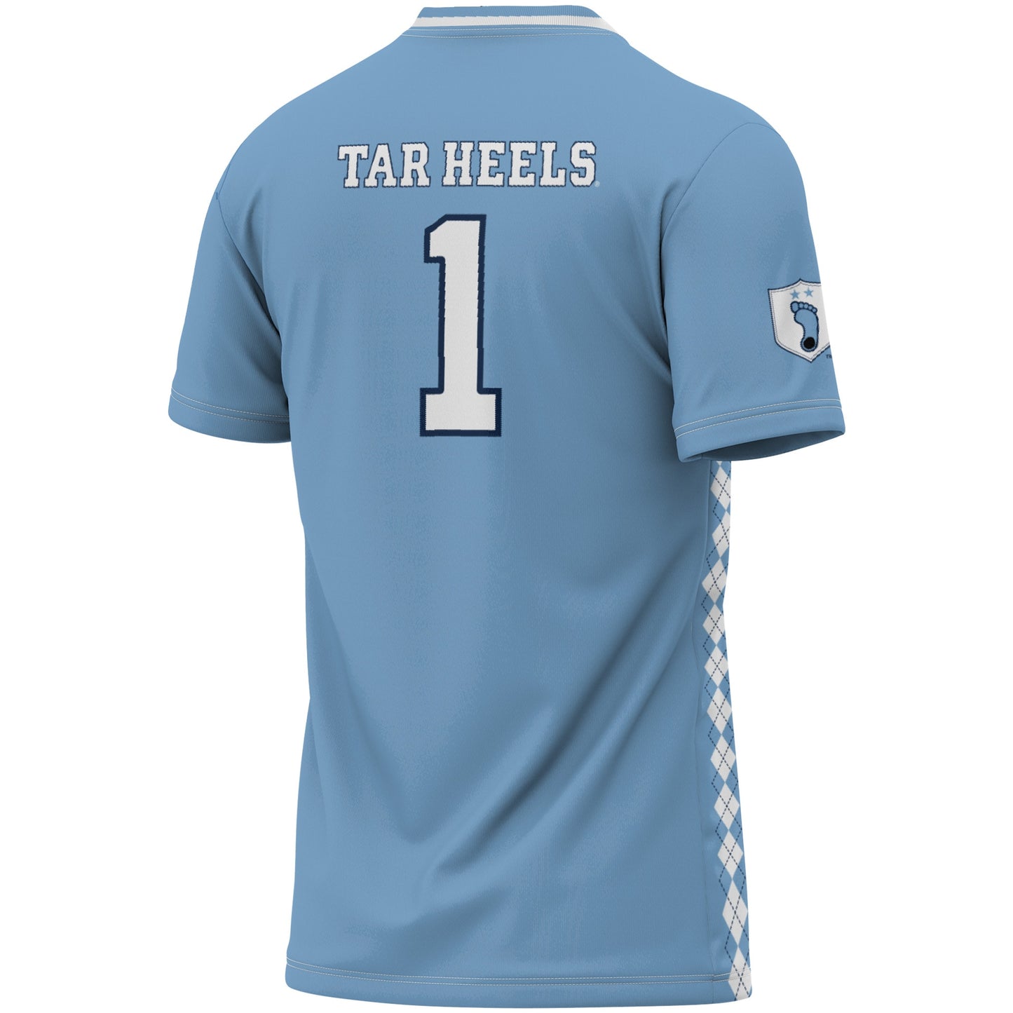 #1 North Carolina Tar Heels GameDay Greats Lightweight Soccer Fashion Jersey - White