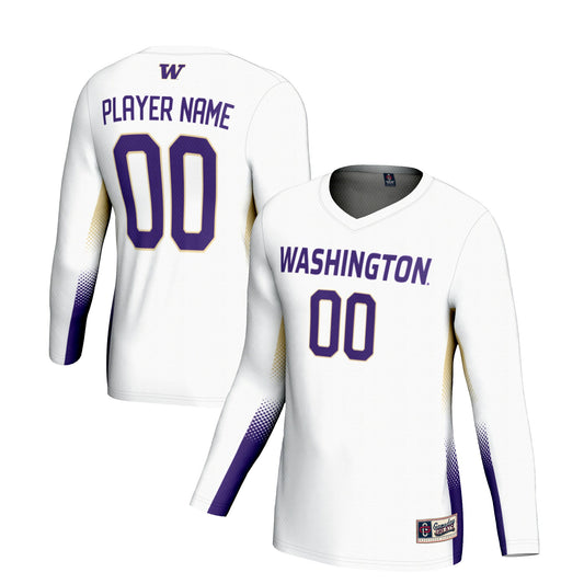 Washington Huskies GameDay Greats Unisex NIL Lightweight Volleyball Jersey - White