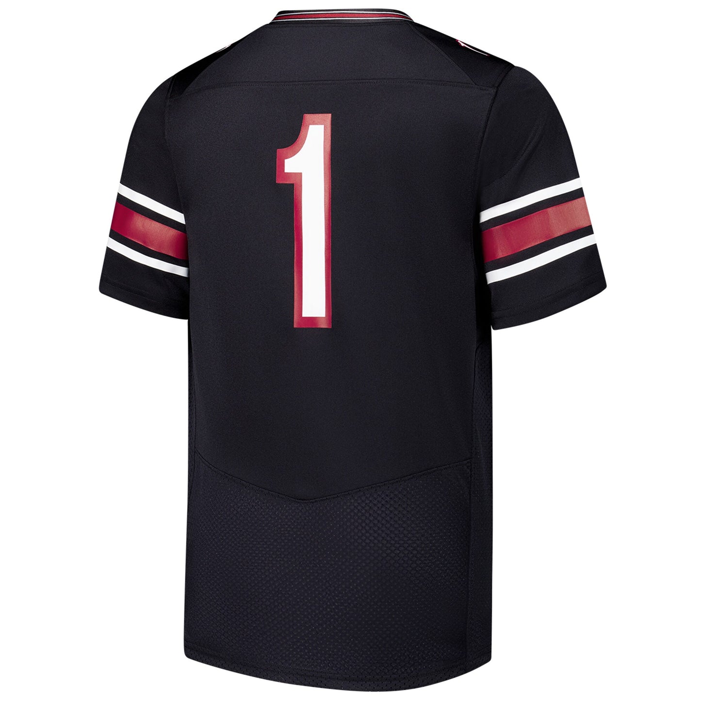 #1 South Carolina Gamecocks Under Armour Youth Replica Football Jersey - Black