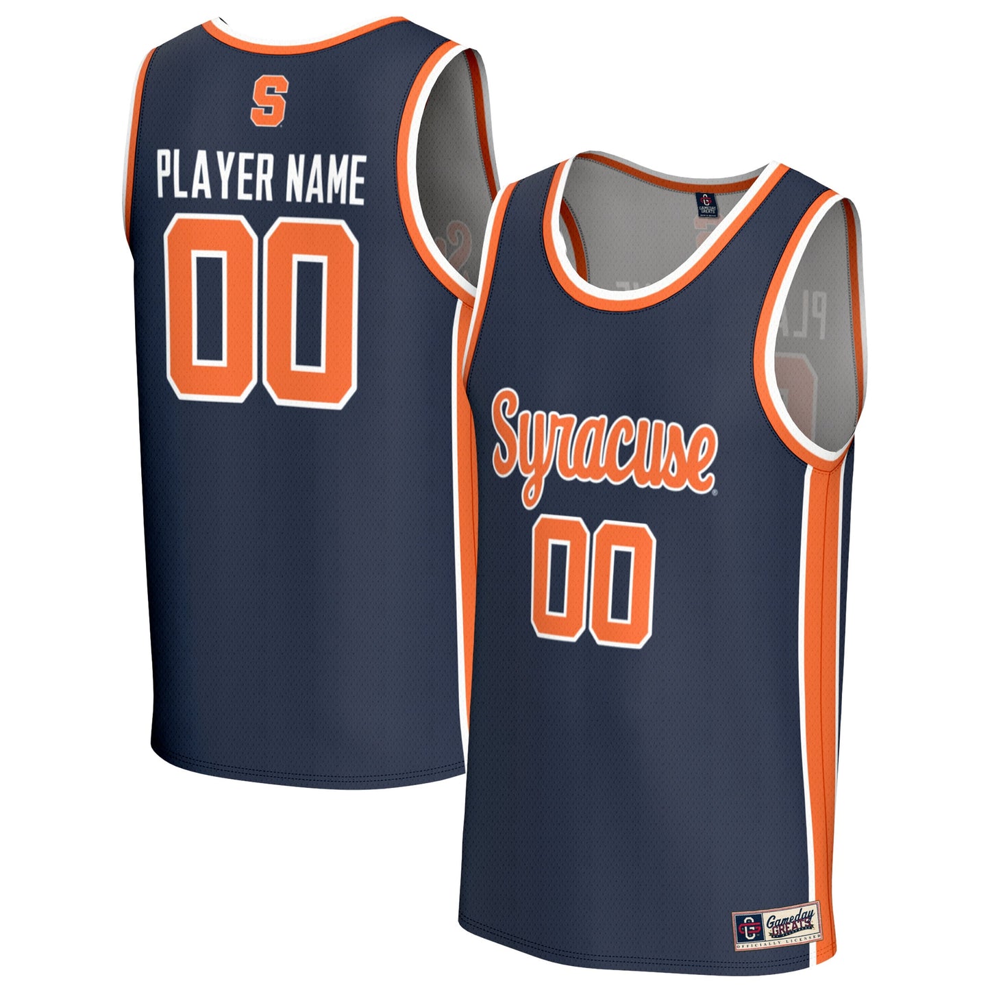 Syracuse Orange GameDay Greats Unisex NIL Pick-A-Player Men's Basketball Lightweight Jersey - Orange