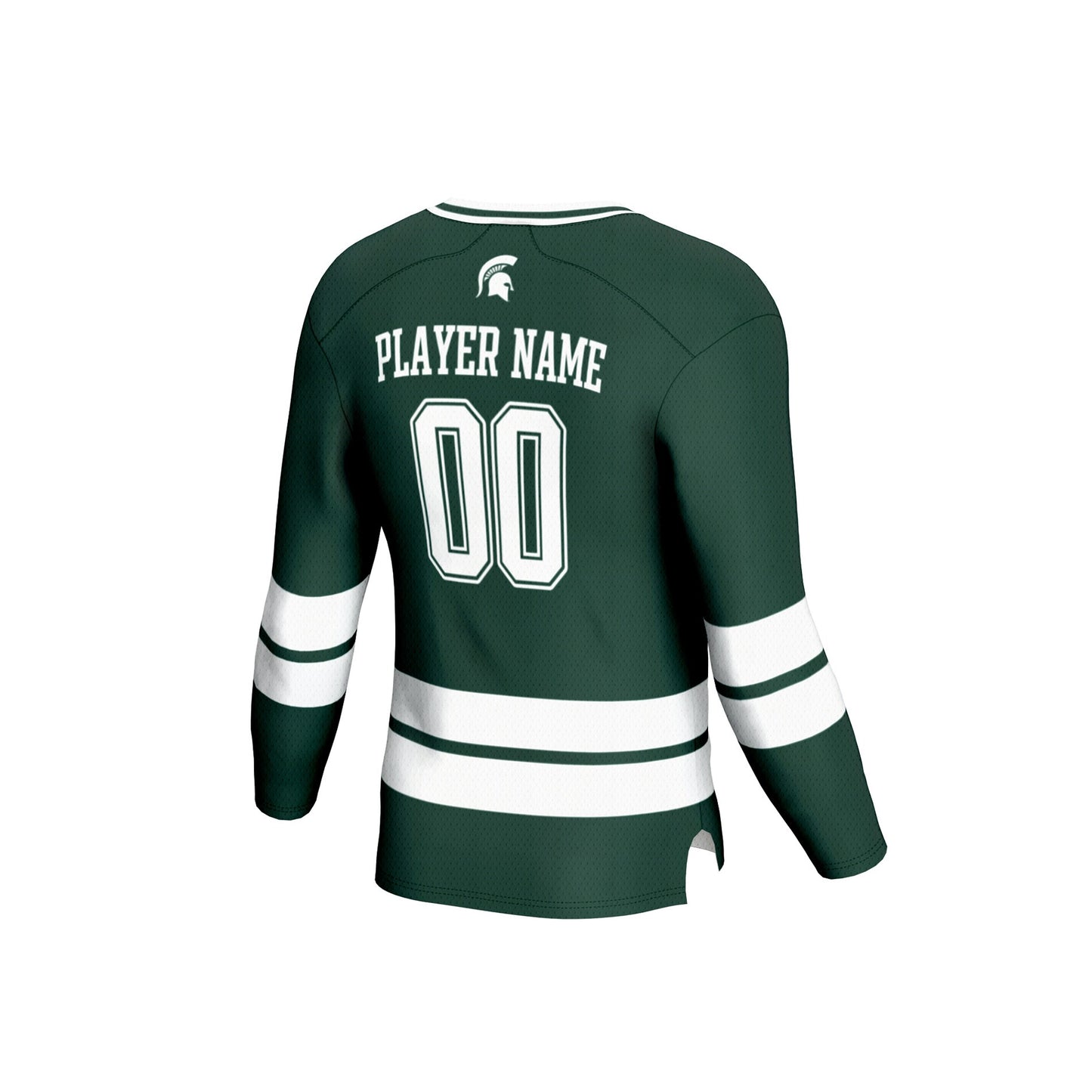 Michigan State Spartans GameDay Greats Youth NIL Pick-A-Player Men's Ice Hockey Lightweight Jersey - Green