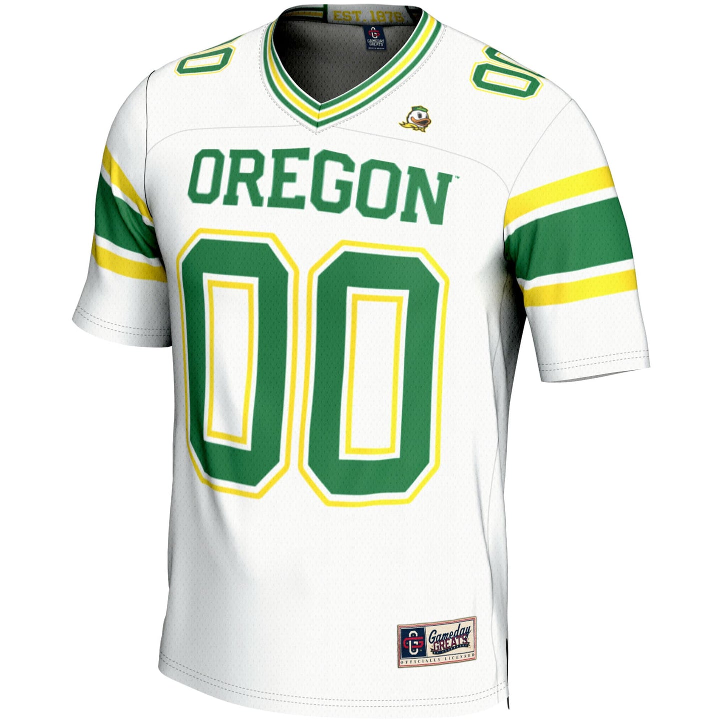 Oregon Ducks GameDay Greats NIL Pick-A-Player Football Jersey - Yellow