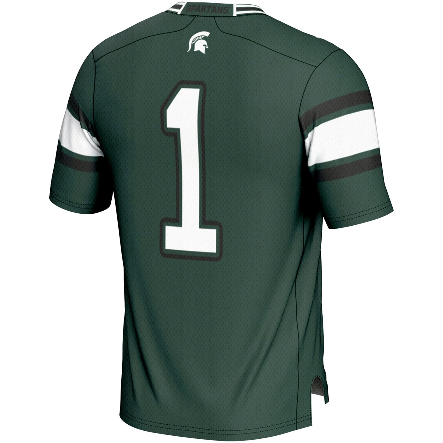 #1 Michigan State Spartans GameDay Greats Youth Endzone Football Jersey - Black