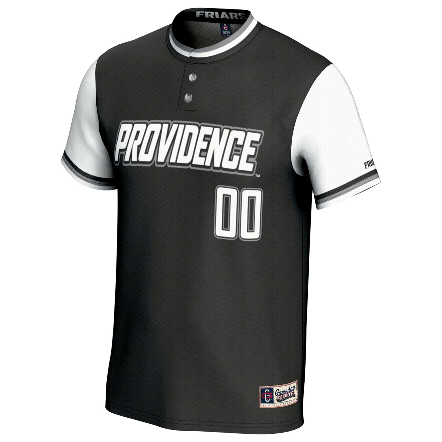 Providence Friars GameDay Greats Youth NIL Pick-A-Player Softball Lightweight Jersey - Black