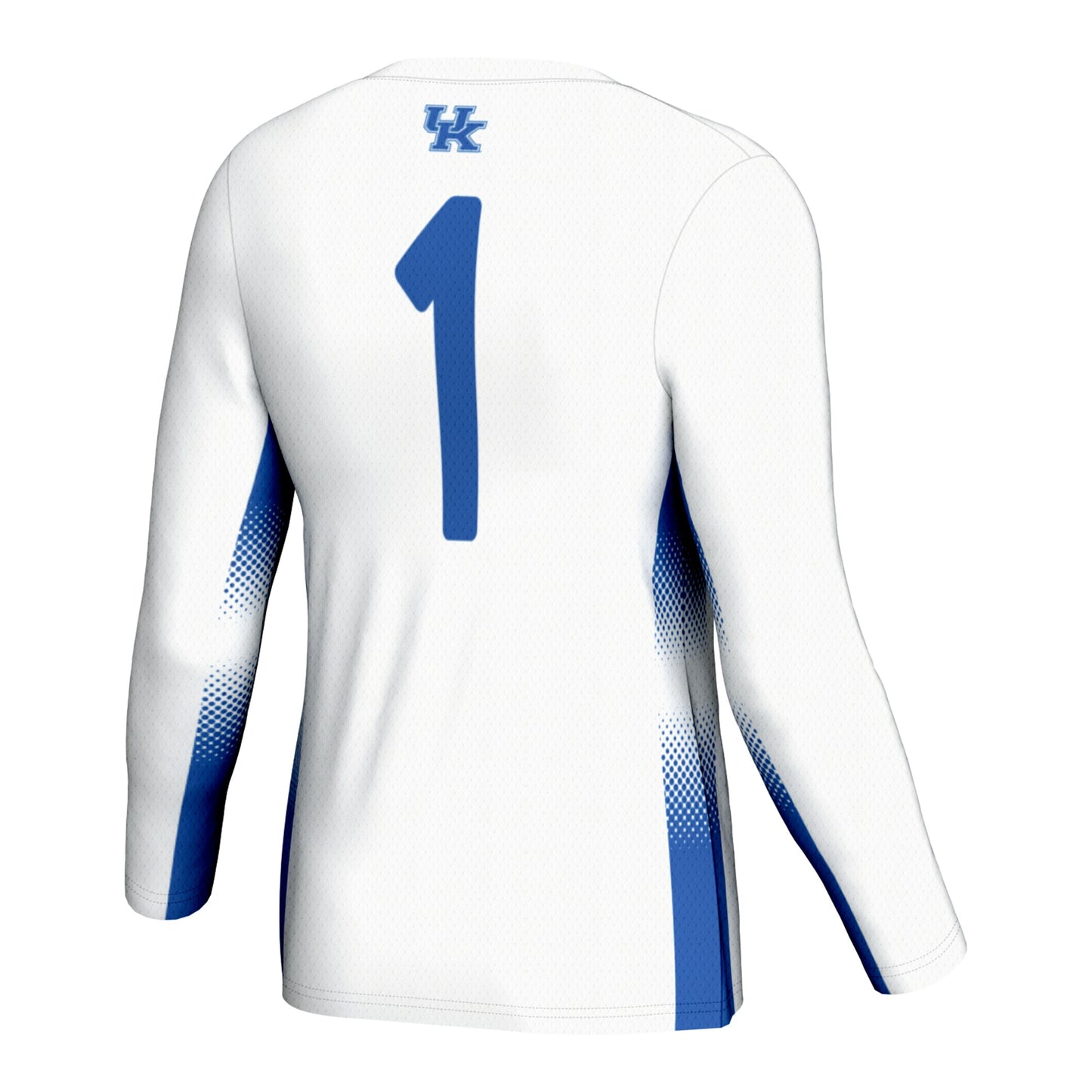 #1 Kentucky Wildcats GameDay Greats Youth Lightweight Volleyball Jersey - White