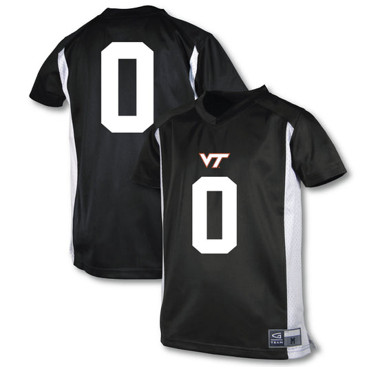 #0 Virginia Tech Hokies Garb Youth Football Jersey - Black