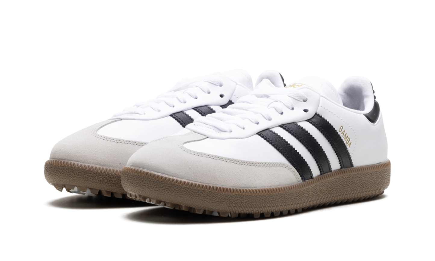 Samba Spikeless Golf "White Black Gum" JH6149