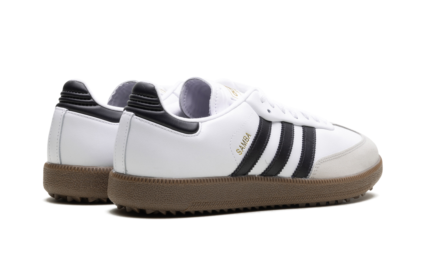 Samba Spikeless Golf "White Black Gum" JH6149