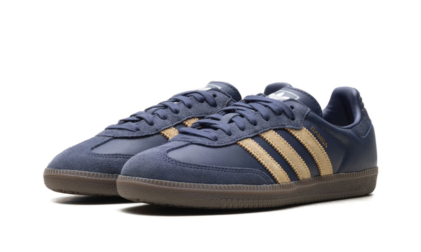 SAMBA OG "Shadow Navy Golden Beige" JR0894